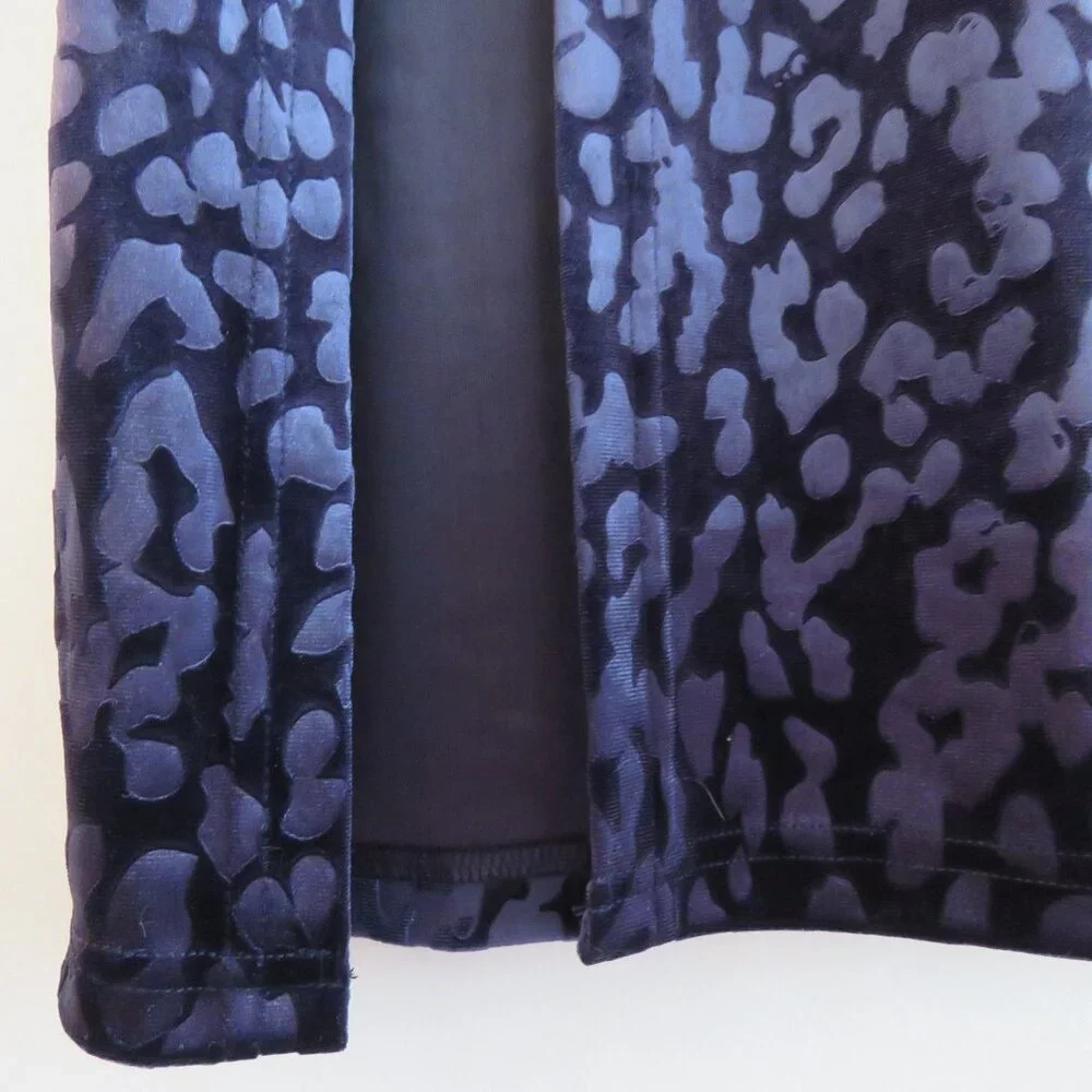 KILLSTAR Nine Lives Skirt in Purple Plum Gothic Maxi Burnout Velvet Size XS NWT - Picture 10 of 16